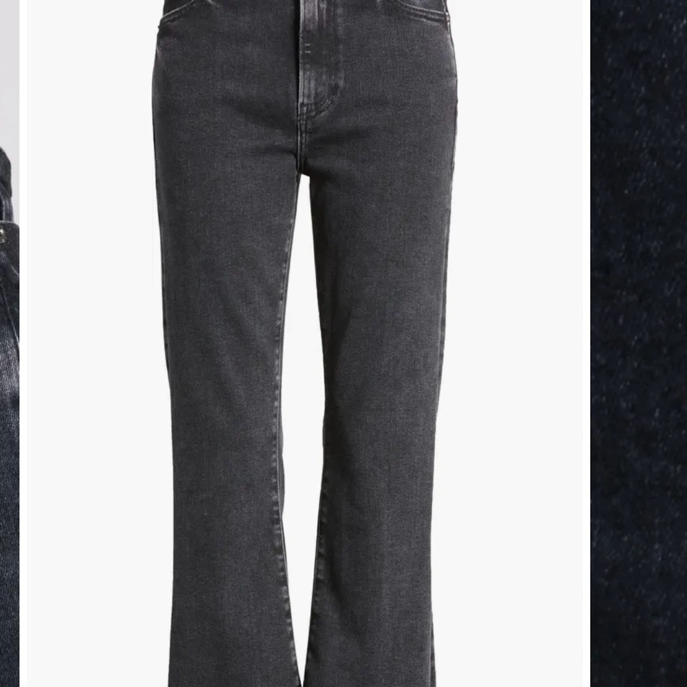 Frame Le Crop Mini Boot Fray Bottom Jeans
